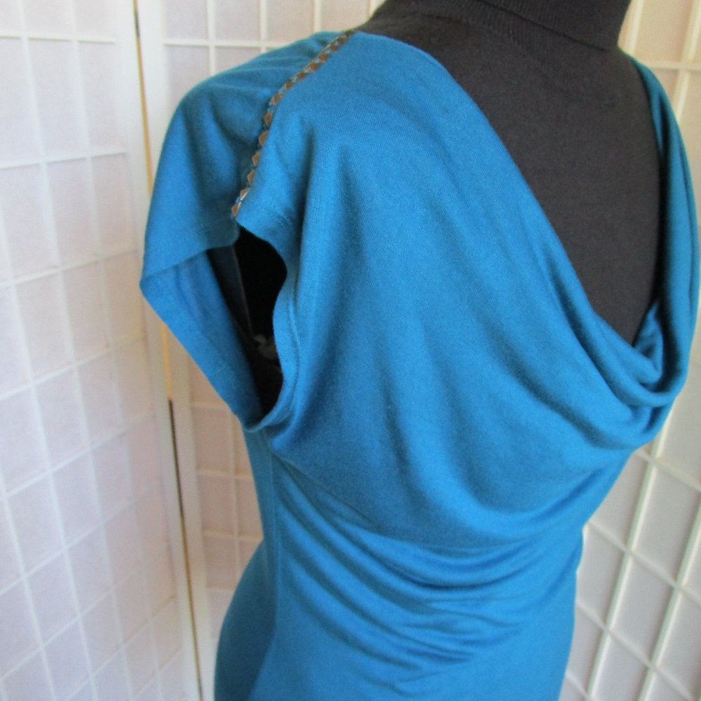 Fitted Blue Dress